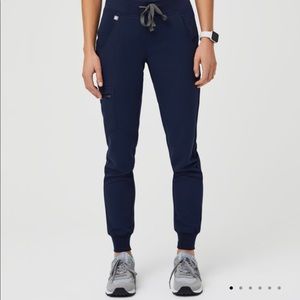 Fig Navy Scrub Bottoms